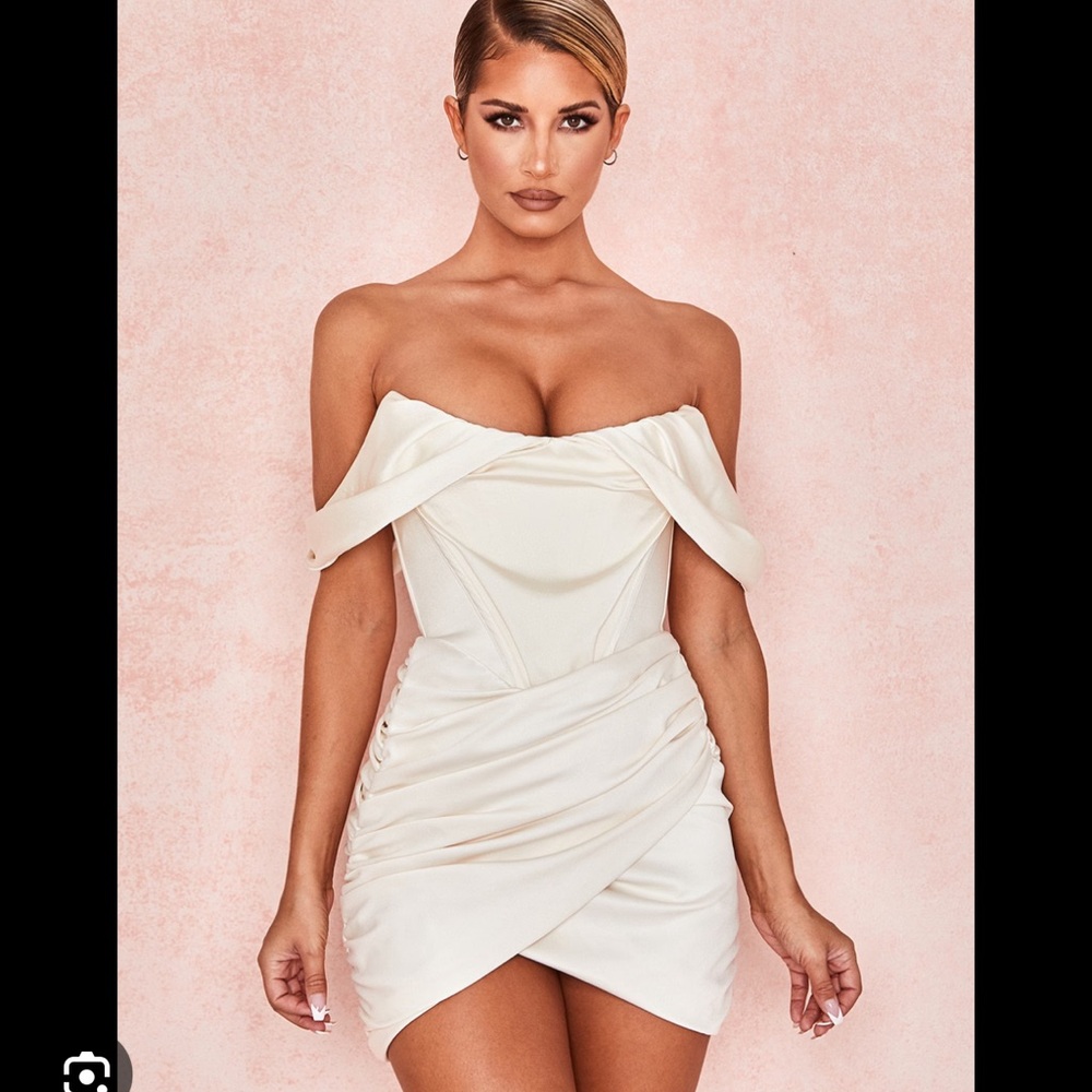 House of CB Caroline corset dress - Ivory